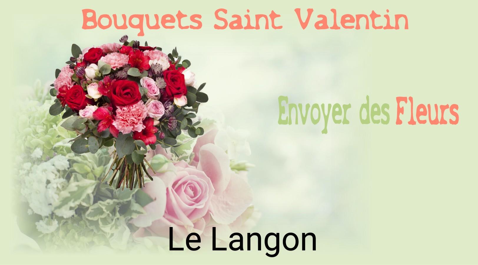 Roses de Saint-Valentin livrées à Le Langon